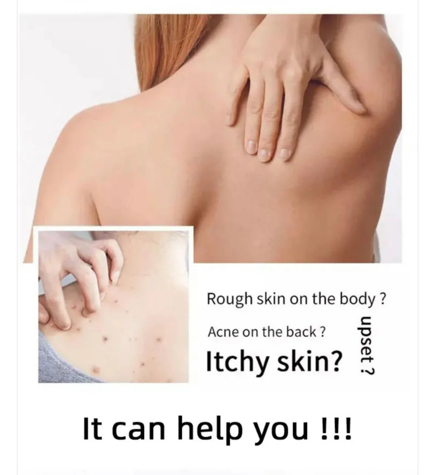 Gommage exfoliant pour le corps à base de plantes et de sel de mer