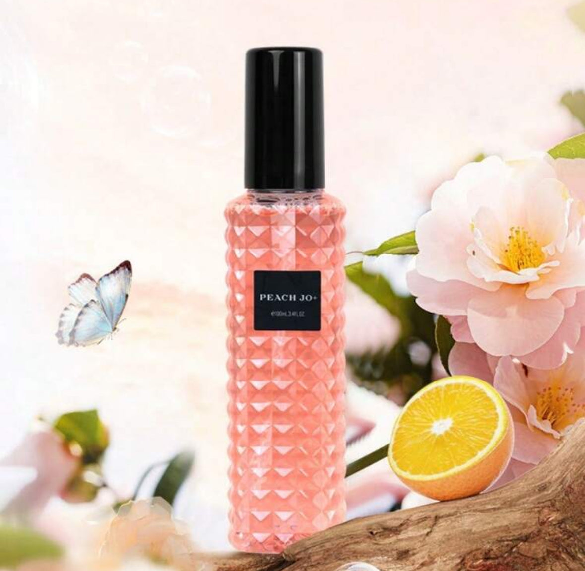 Peach JO+ Collection – Brume Parfumée Élégante et Intemporelle