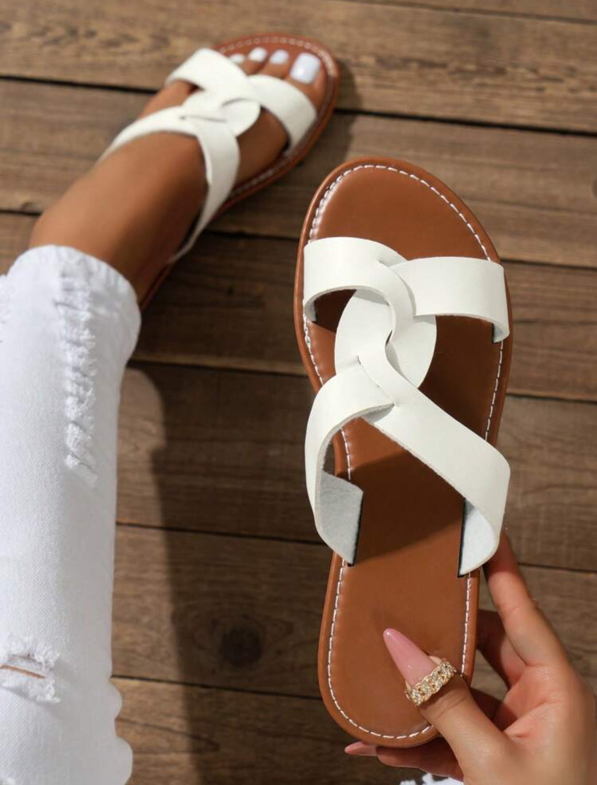 Sandales Élégance Tressée – Confort et Style en Toute Simplicité