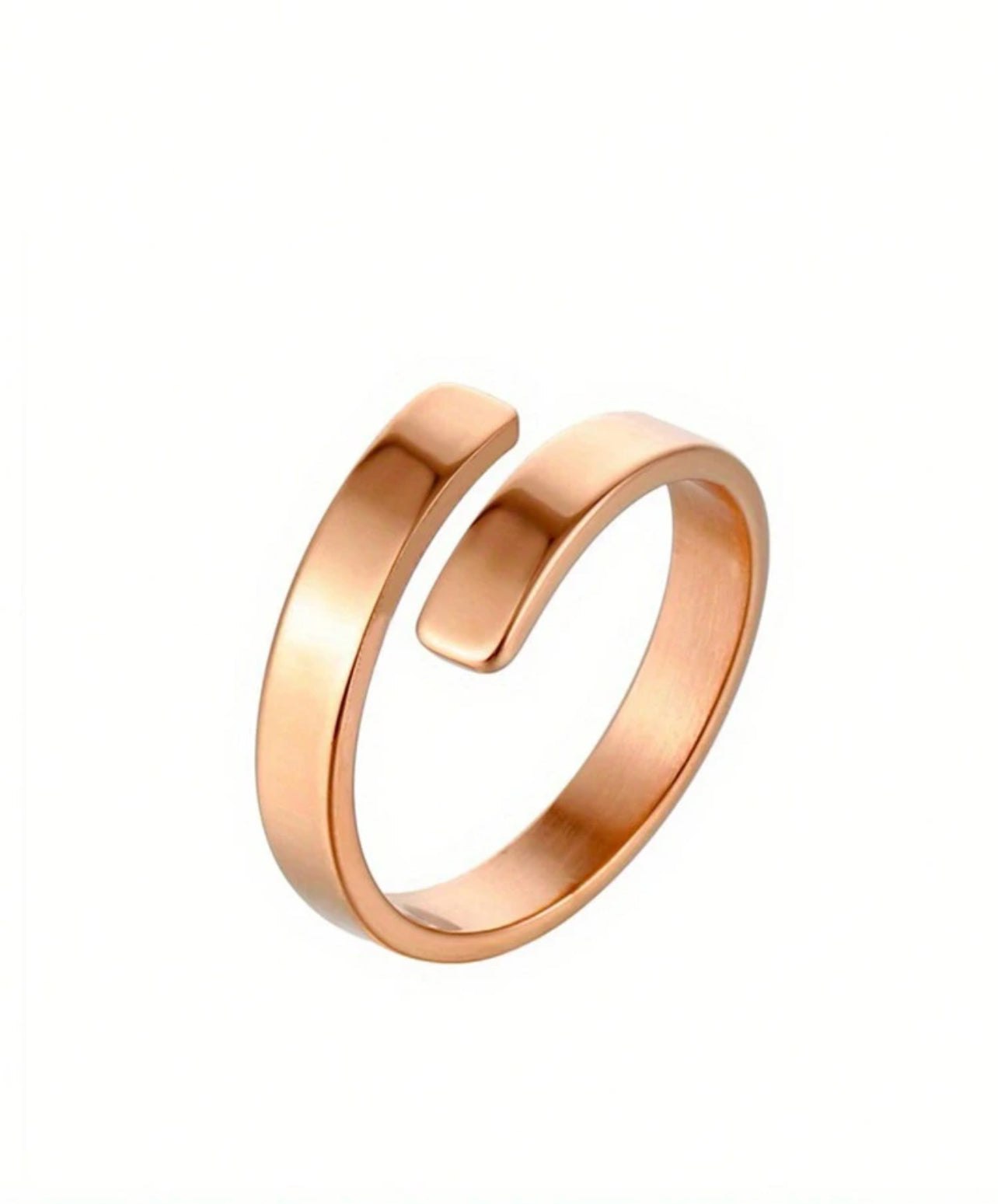 Bague personnalisée minimaliste double couche