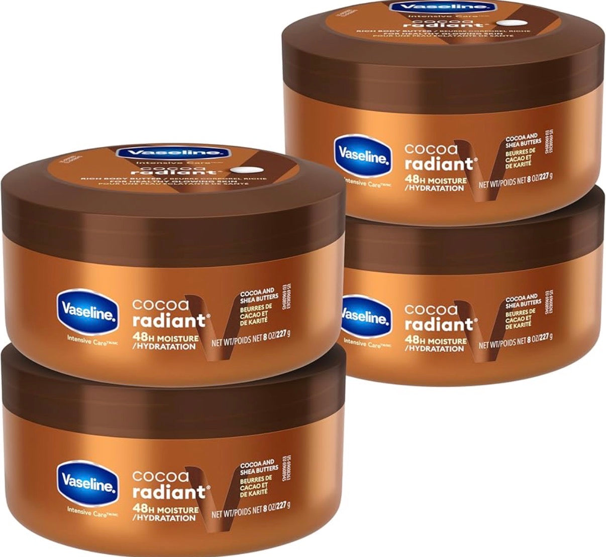 BEURRE CORPOREL VASELINE® INTENSIVE CARE COCOA RADIANT