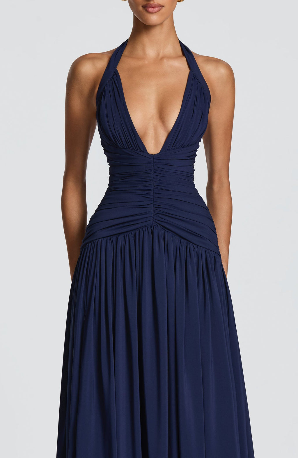 Amaris Maxi Dress – Navy Blue
