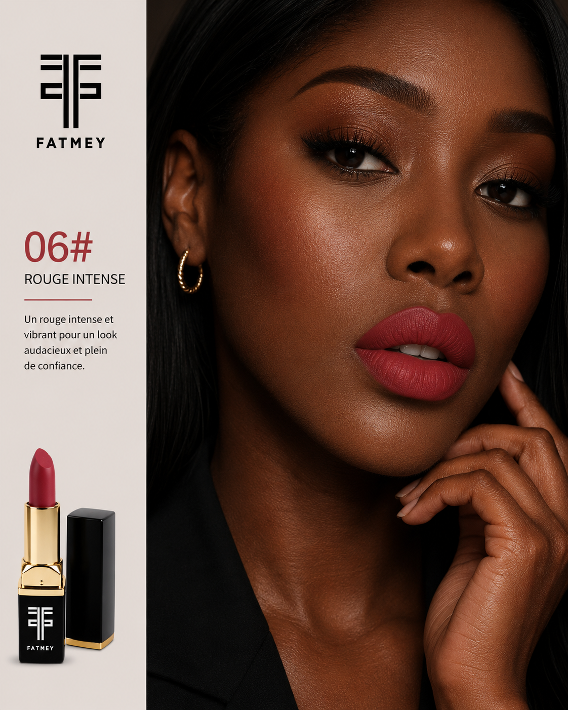 Rouge à Lèvres Éclat Classique | FATMEY