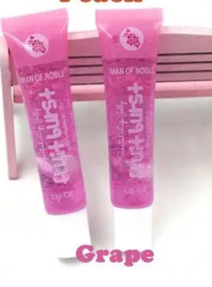 Éclat Fruité: Huiles à Lèvres Revitalisante