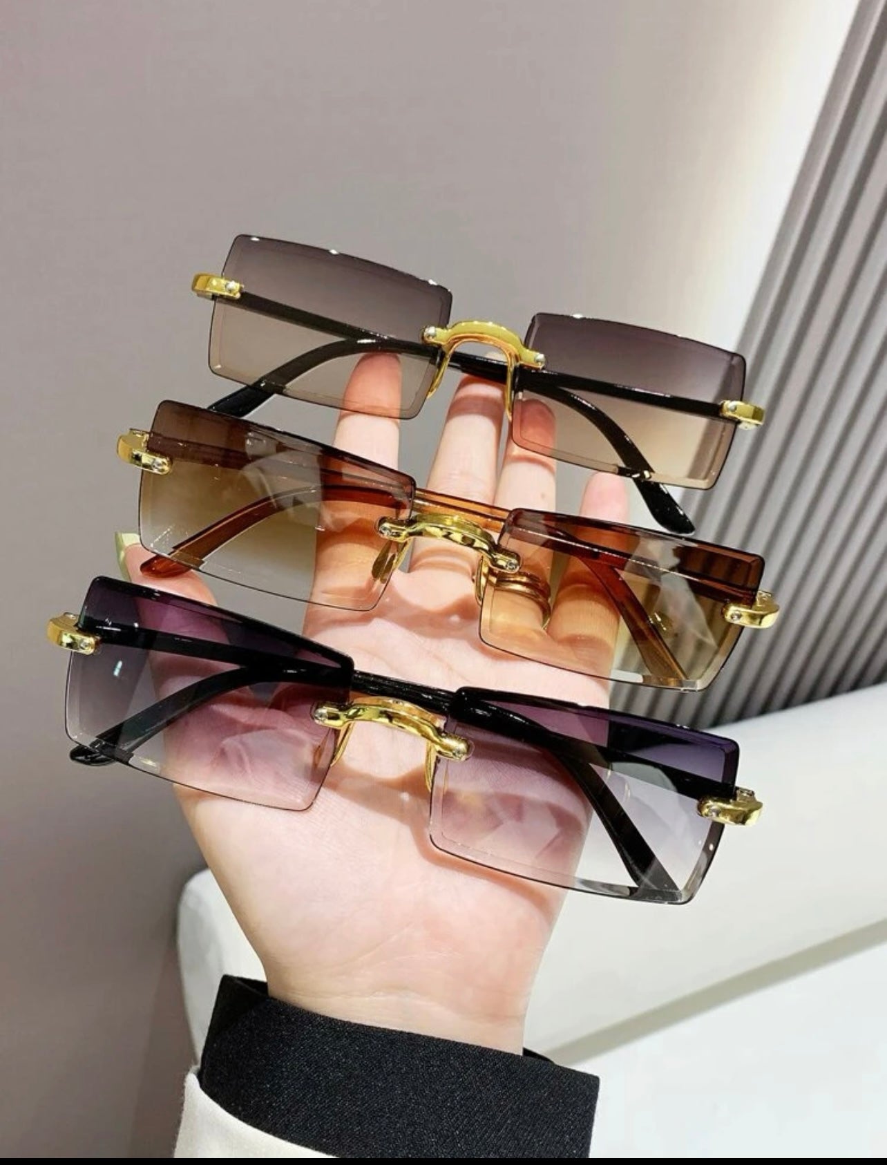 3 pièces Lunettes De Soleil