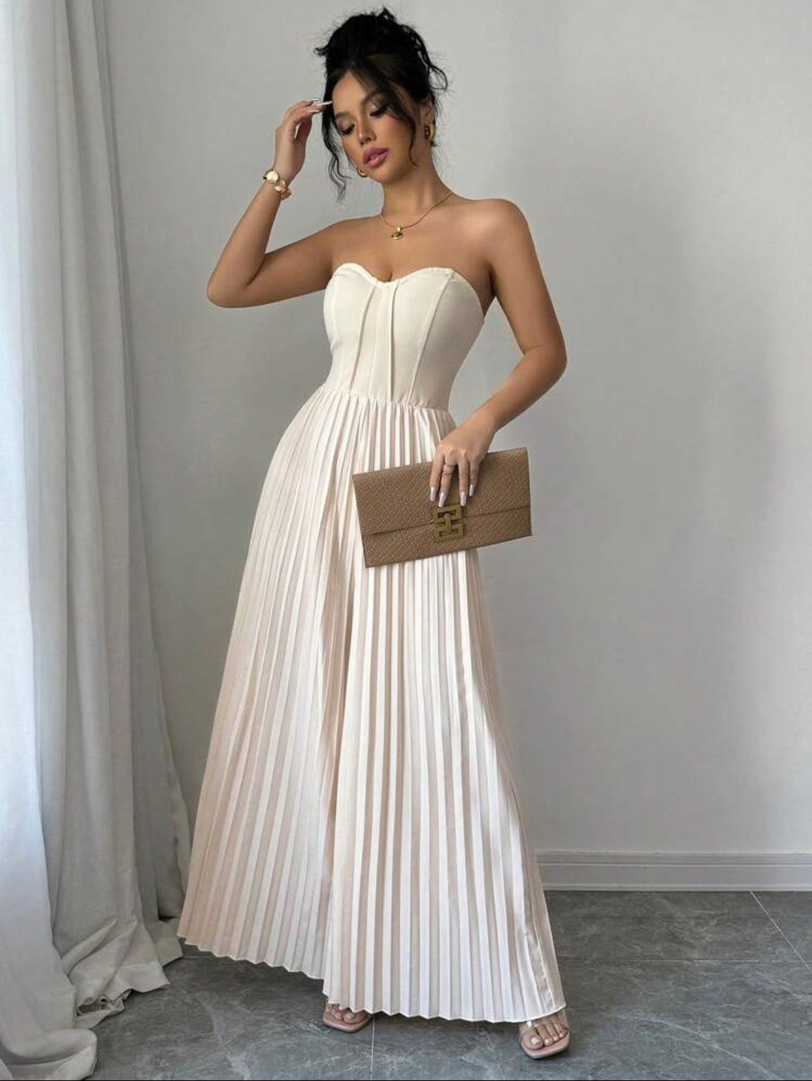 Combinaison décontractée sans manche