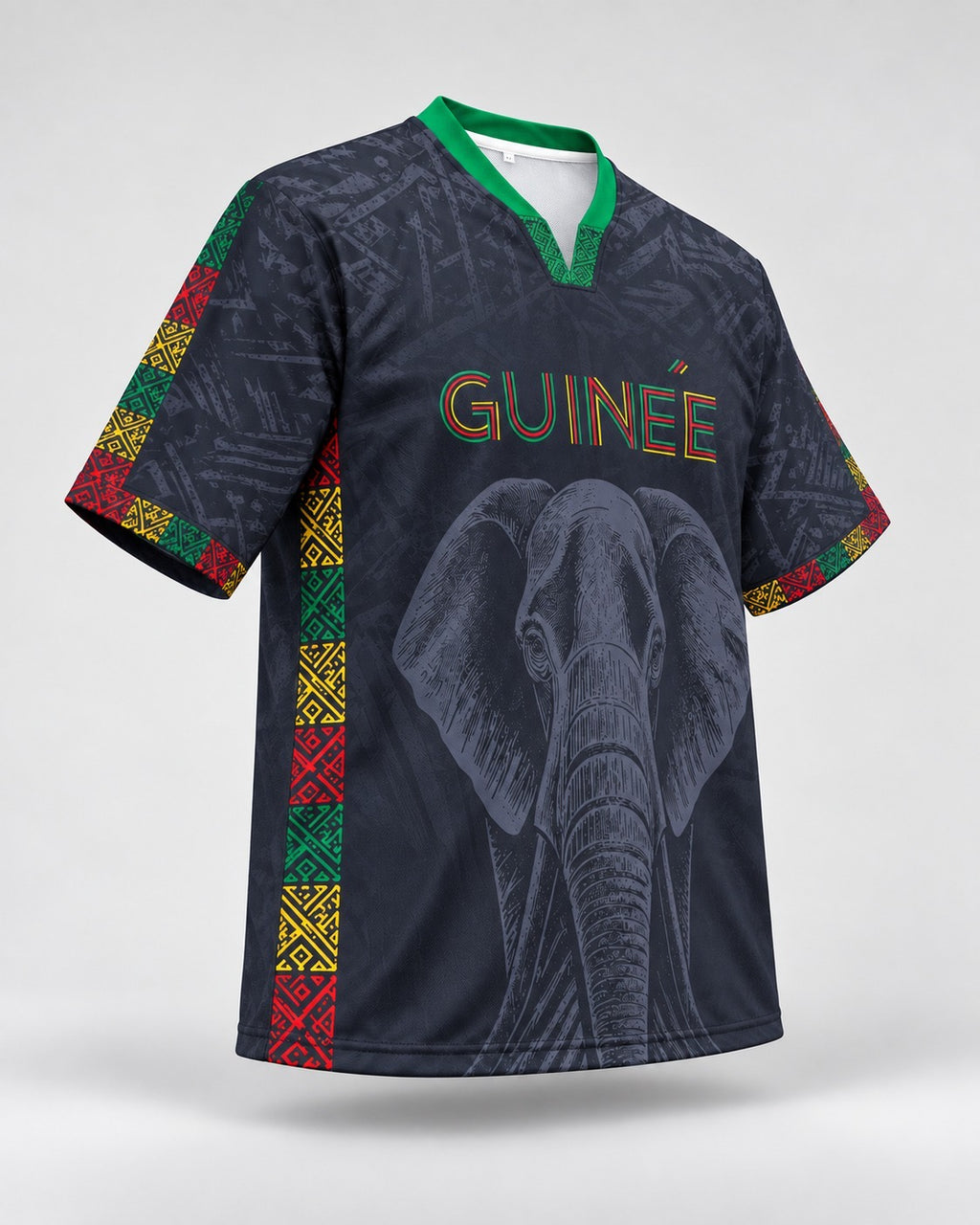 Maillot Guinée 224 – Édition Éléphant Noir