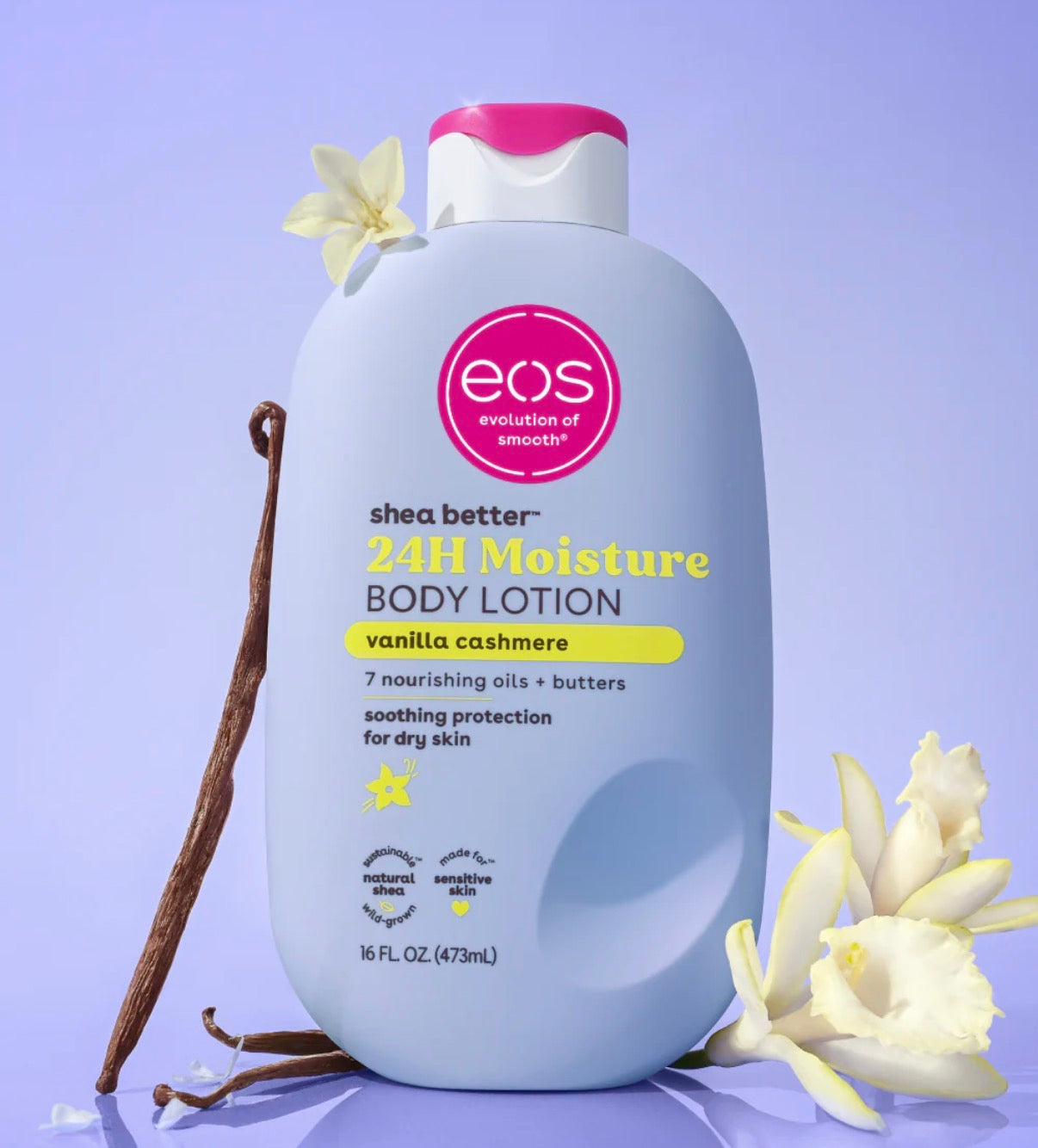 Vanilla Cashmere – Lotion Corporelle Hydratation 24H 473 ml