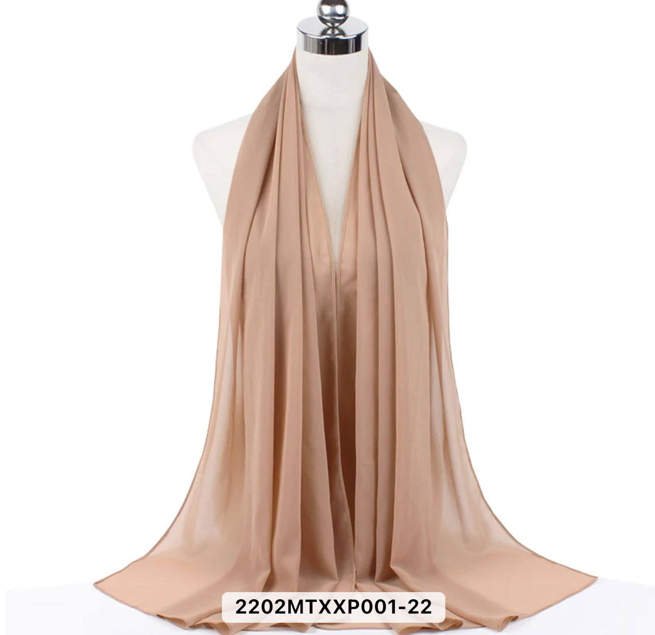 Hijab Mousseline de soie