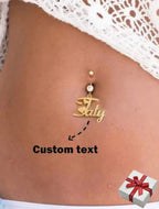 Piercing du nombril personnalisé