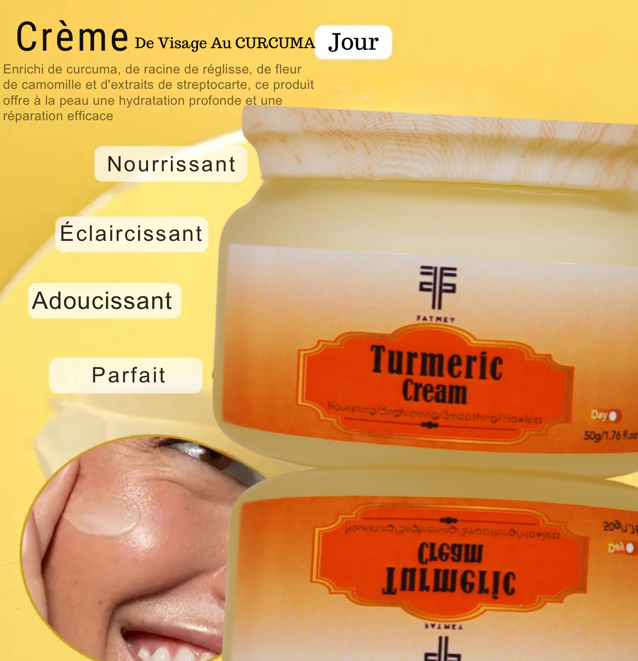 Fatmey Turmeric Six-Piece Set - Soin Visage au Curcuma