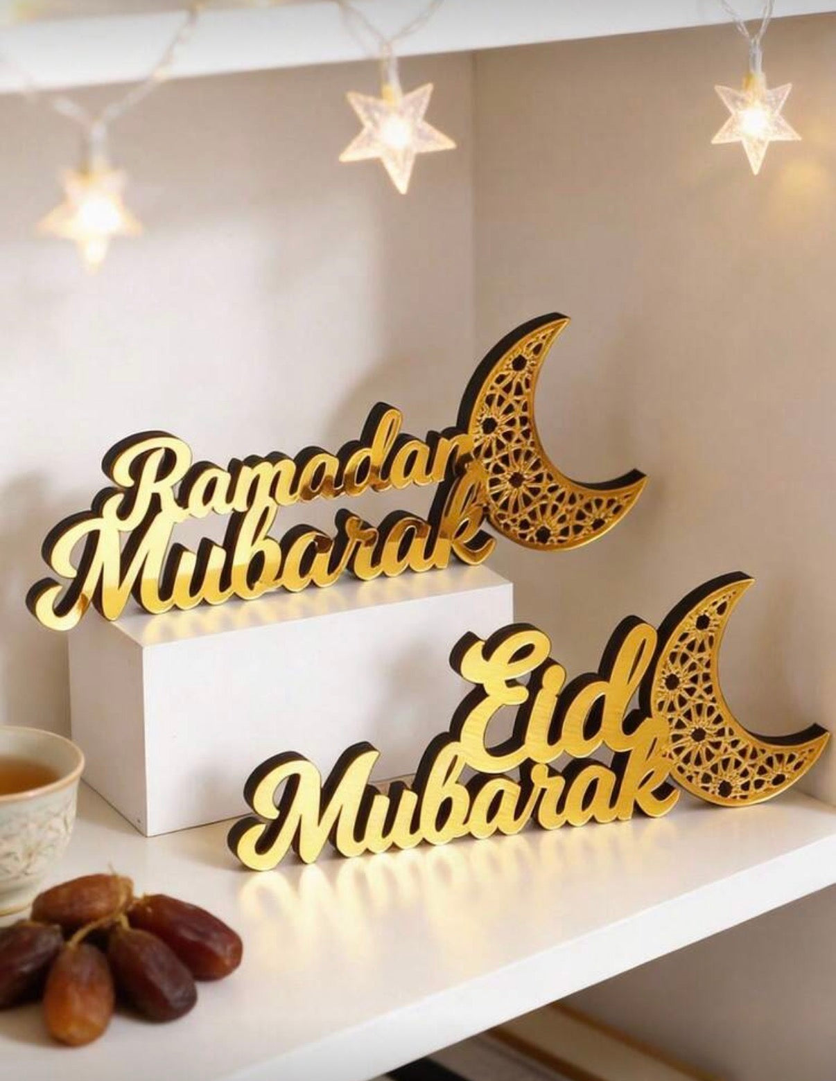 Décoration de Table Ramadan & Aïd Mubarak –