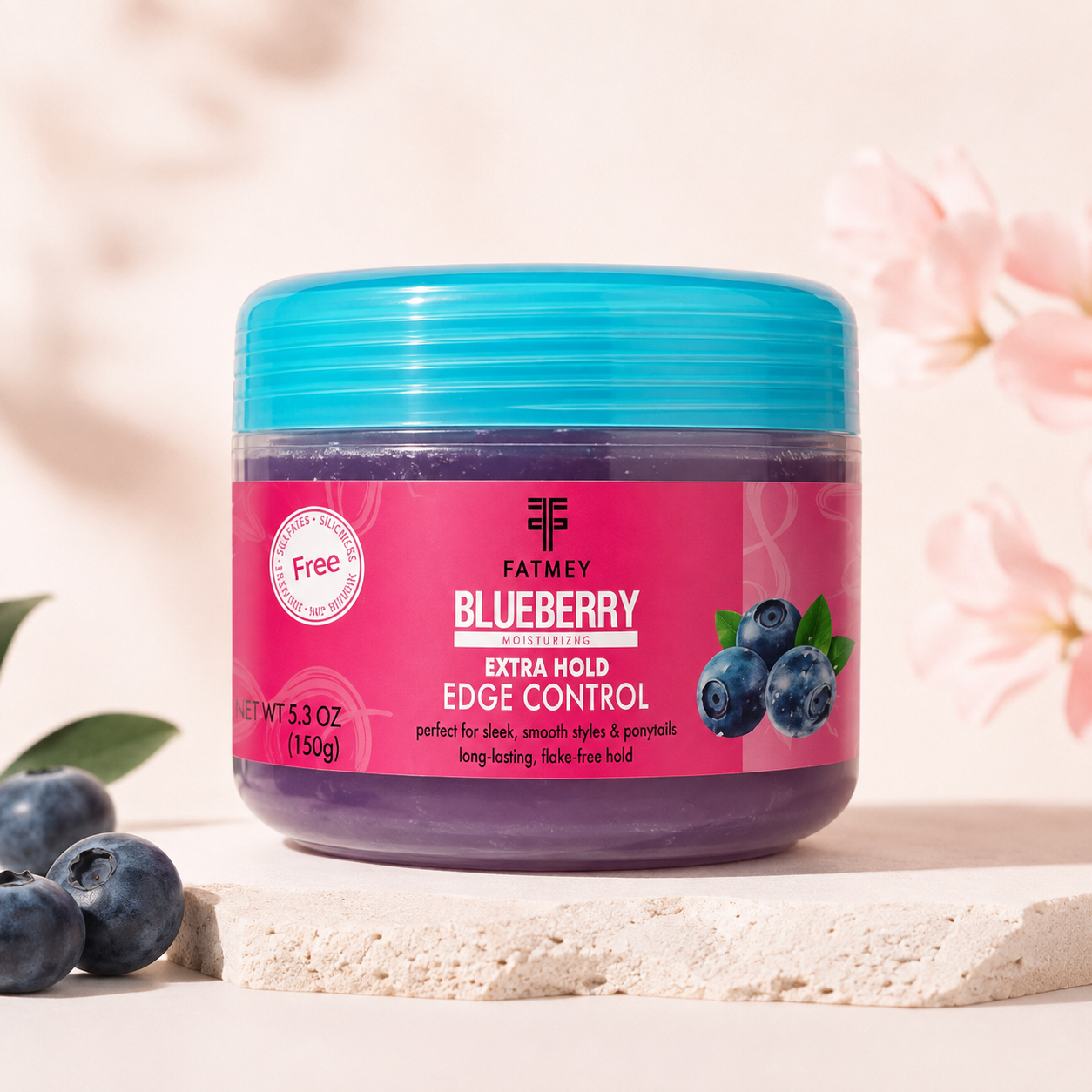 Blueberry Edge Control – Strong Hold | FATMEY