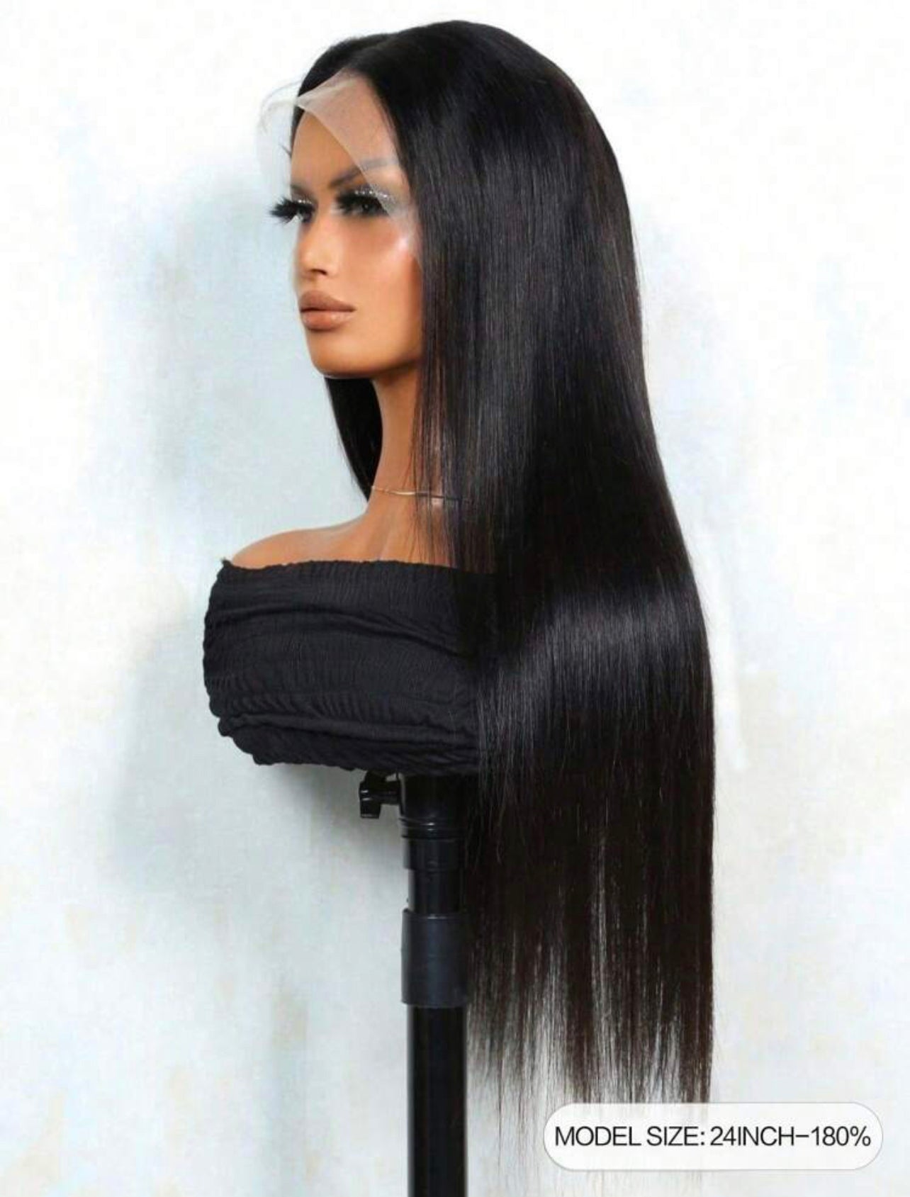 Straight human hair wig / Staight wig