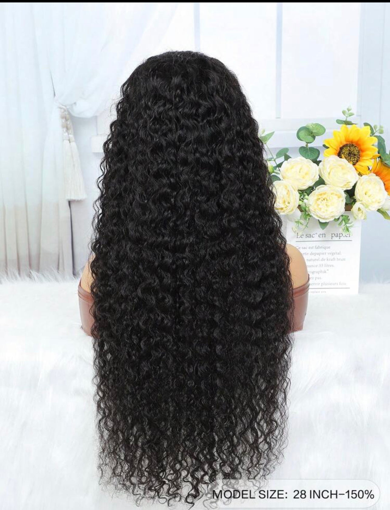 Perruque Water Wave/ wig 200% 13*4 lace frontale transparente