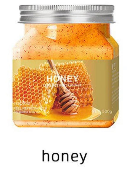 Gommage exfoliant pour le corps à base de plantes et de sel de mer