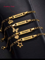 Bracelet personnalisé avec pendentif – Enfant