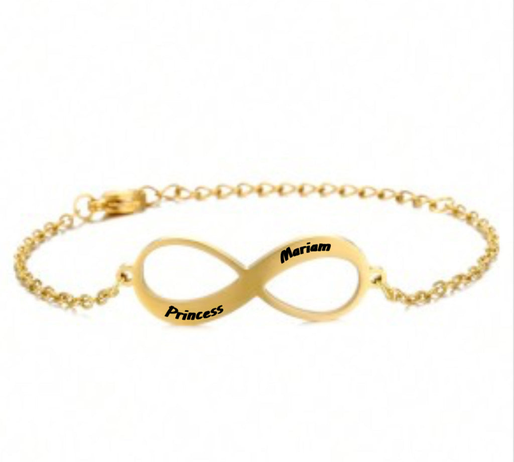 Bracelet Infini Personnalisé