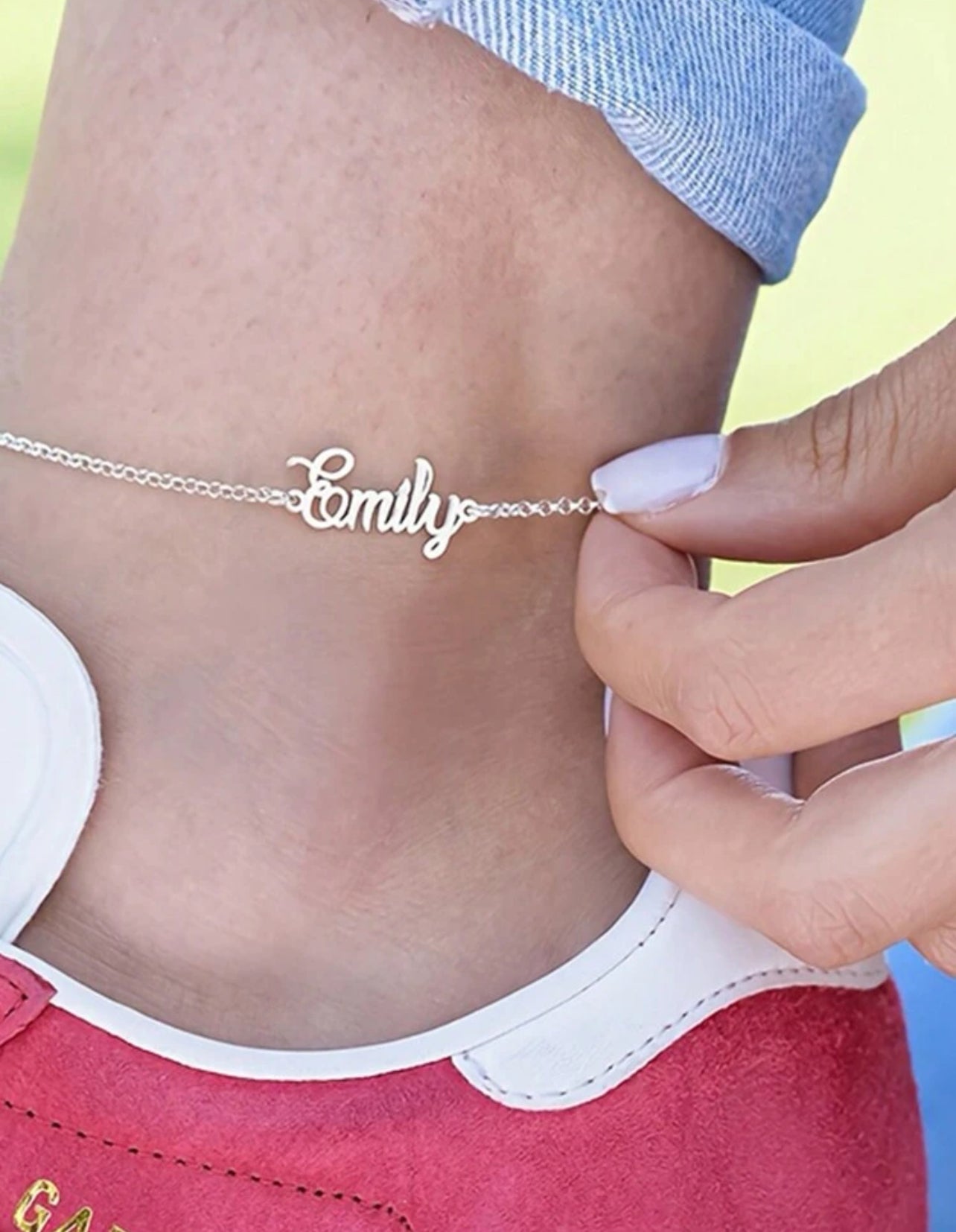 Chaîne de cheville personnalisée