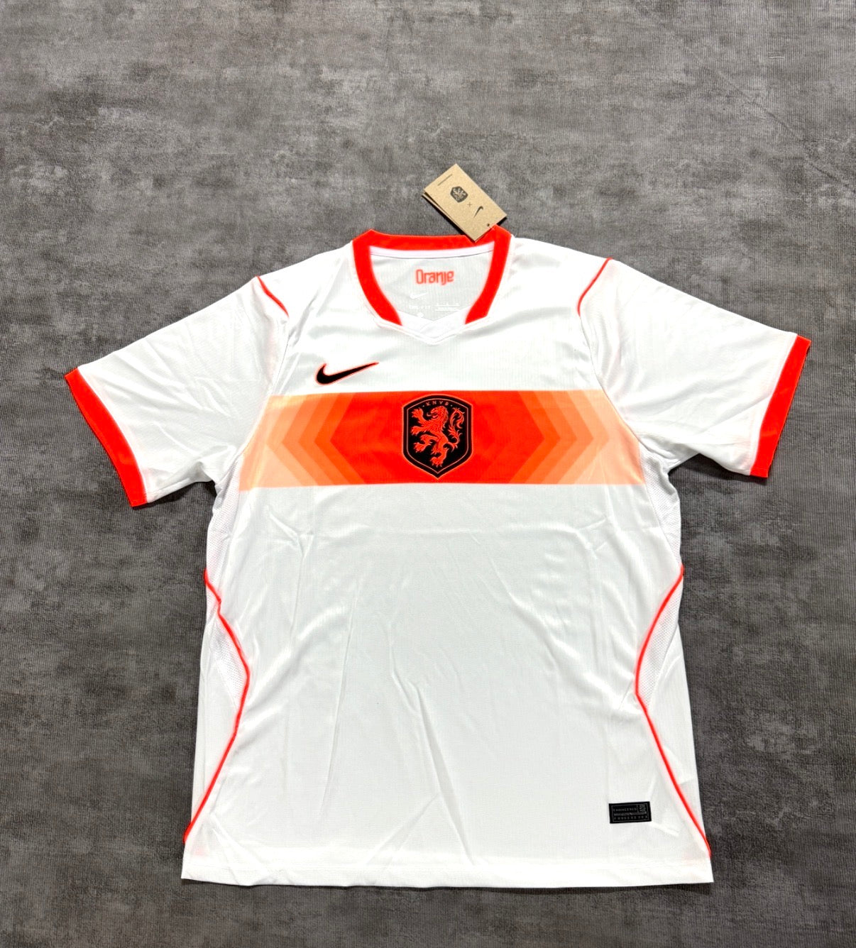 Maillot Pays-Bas Extérieur 2024/2025 - Blanc “Oranje”