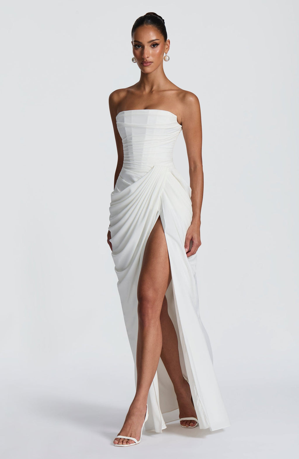 Robe Longue Cyra Ivoire