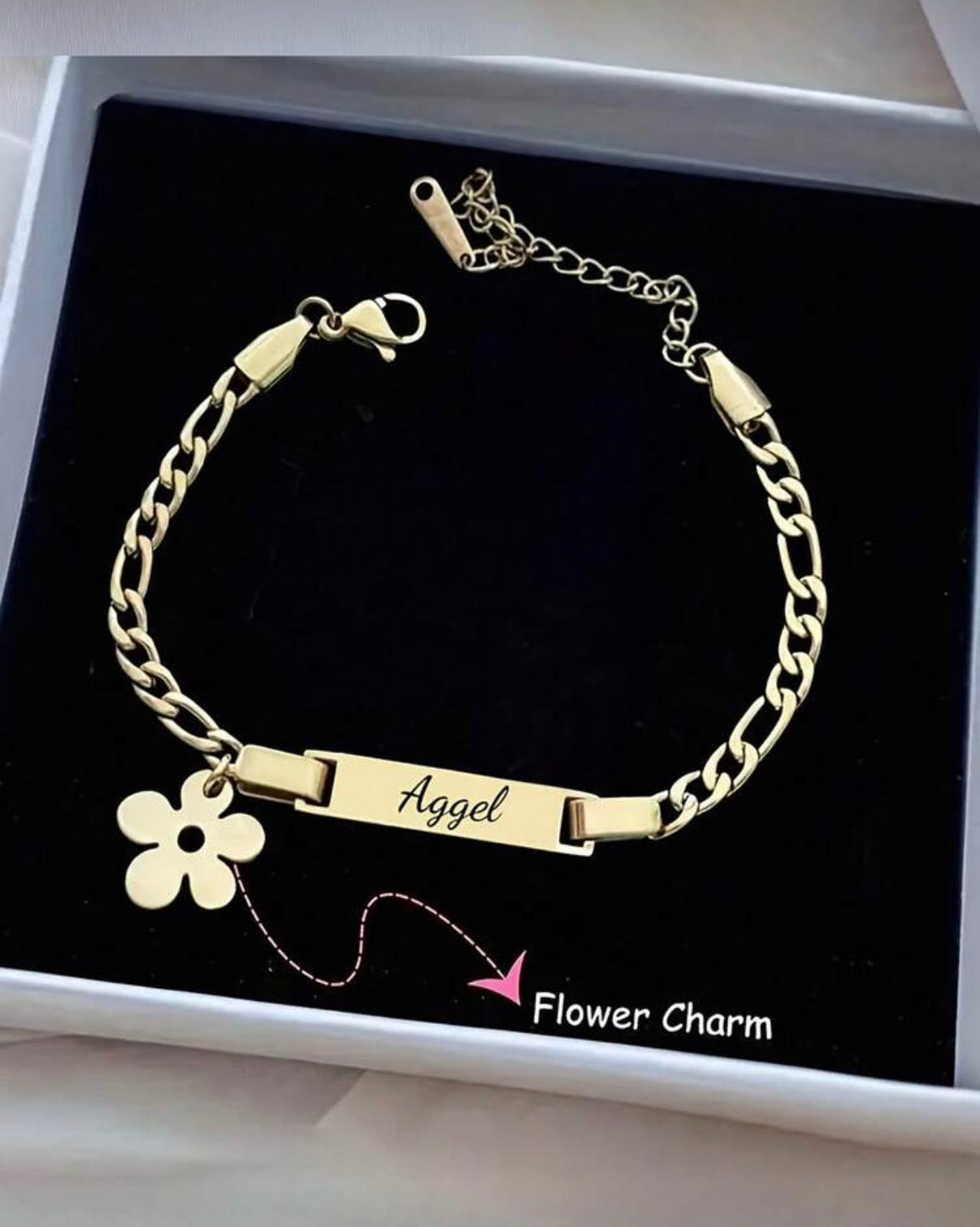 Bracelet d'Identité Ajustable avec Breloque Ludique