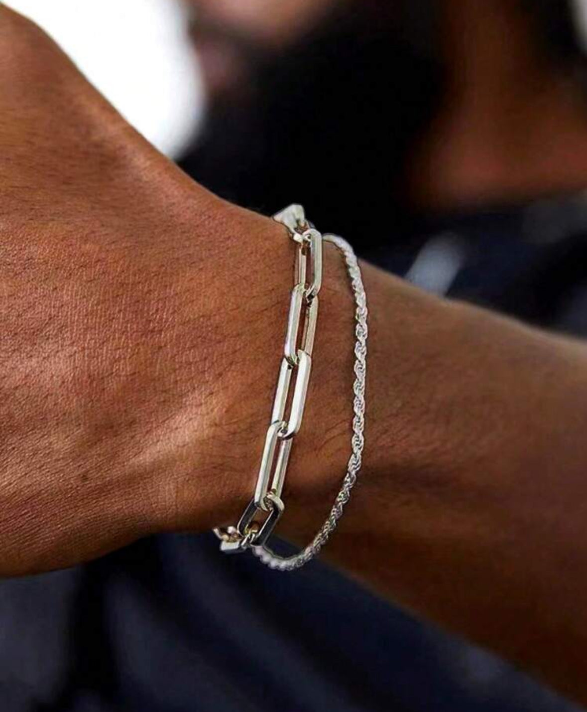 Bracelet Duo Doré – Élégance & Modernité