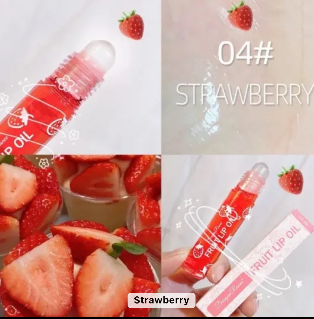 Fruity Kiss : Huile à lèvres revitalisante