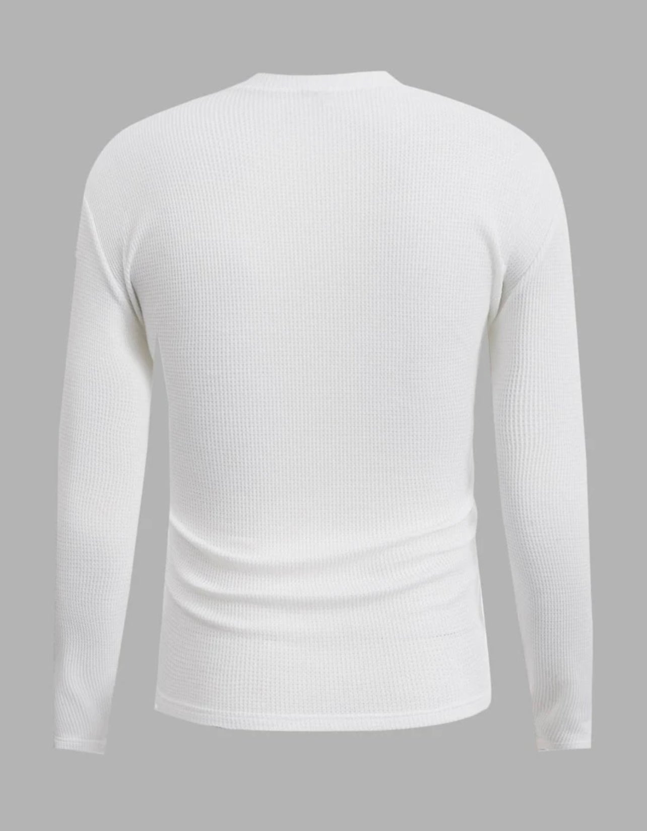 T-shirt à col montant côtelé