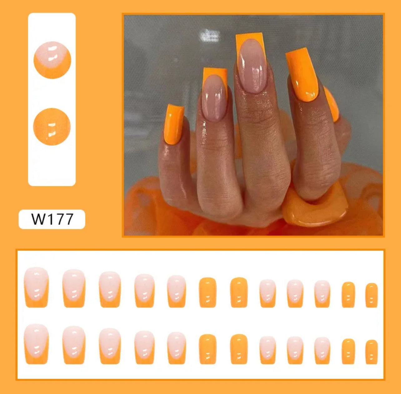 Faux-Ongles Tendance - Designs Uniques à l’Unité