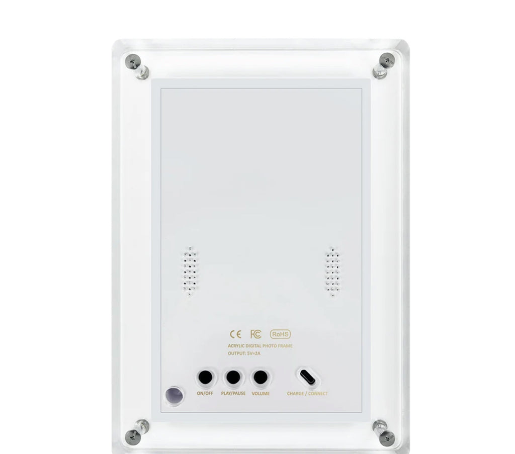 Cadre numérique HD acrylique 7 pouces – Photos & vidéos