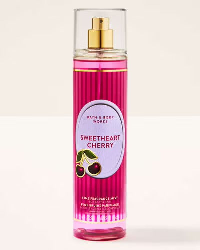 Bath & Body Works Sweetheart Cherry – Brume Parfumée Corps & Cheveux 236 ml