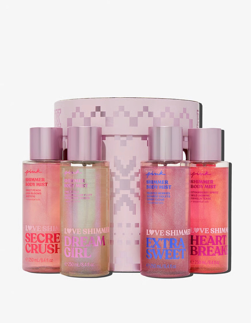 PINK – Coffret Love Shimmer Body Mist