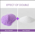 Spa de luxe pour les pieds Crystal Jelly - Thérapie aux sels naturels de la mer