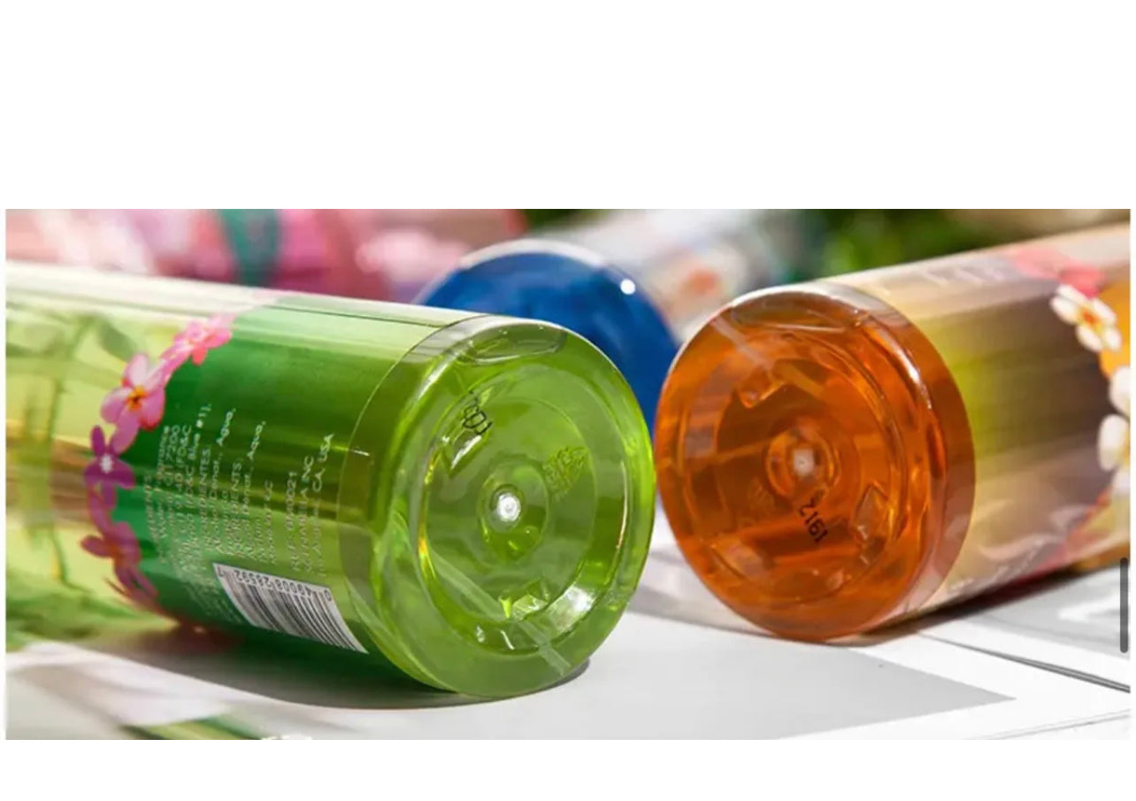 Brumes Corporelles Parfumées – Fraîcheur Tropicale (5 Senteurs)