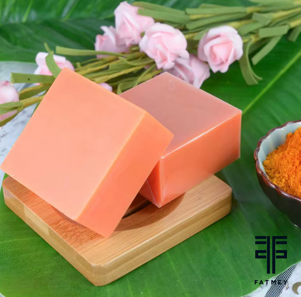 Natural soap with
 Turmeric