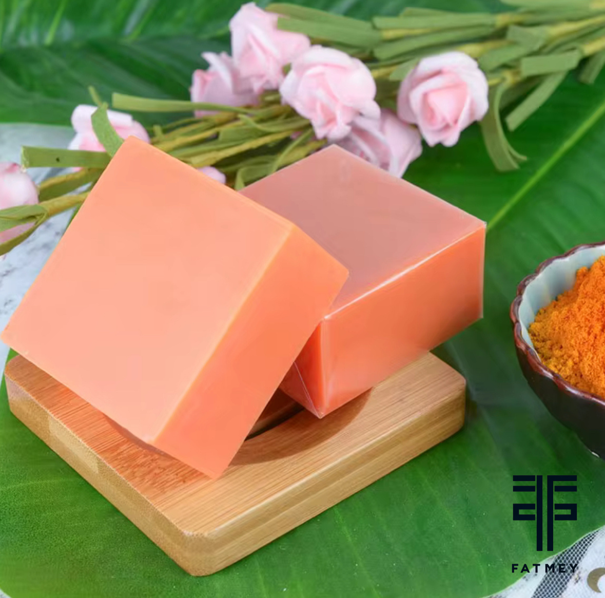 Savon naturel au Curcuma et à l’acide kojique