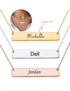 1pc Long Collier Amitié personnalisé