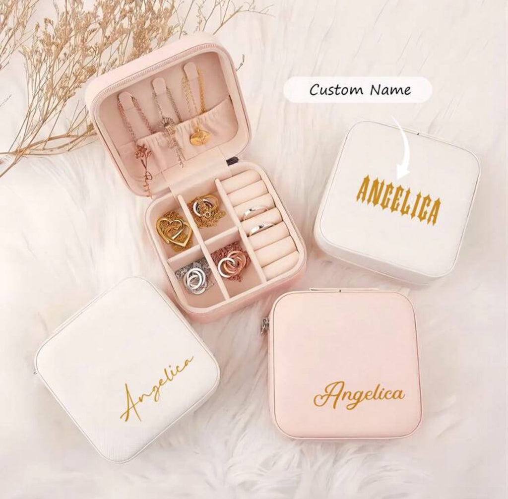 Personalized Jewelry Storage Box