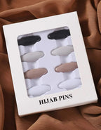 1 boîte Épingles à foulard