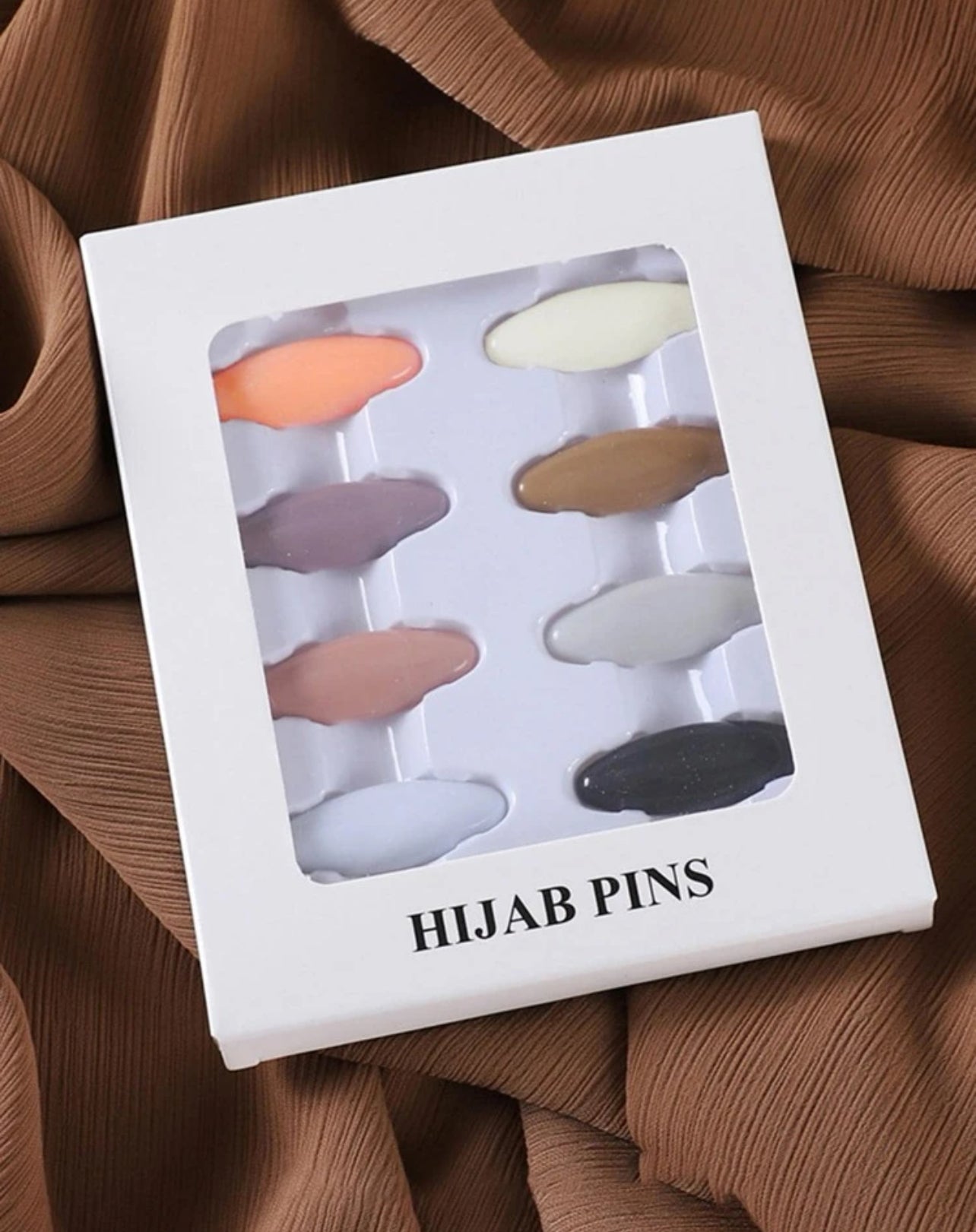 1 boîte Épingles à foulard