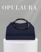 Sac de soirée élégant OpulAura – Pochette de luxe avec poignée métallique