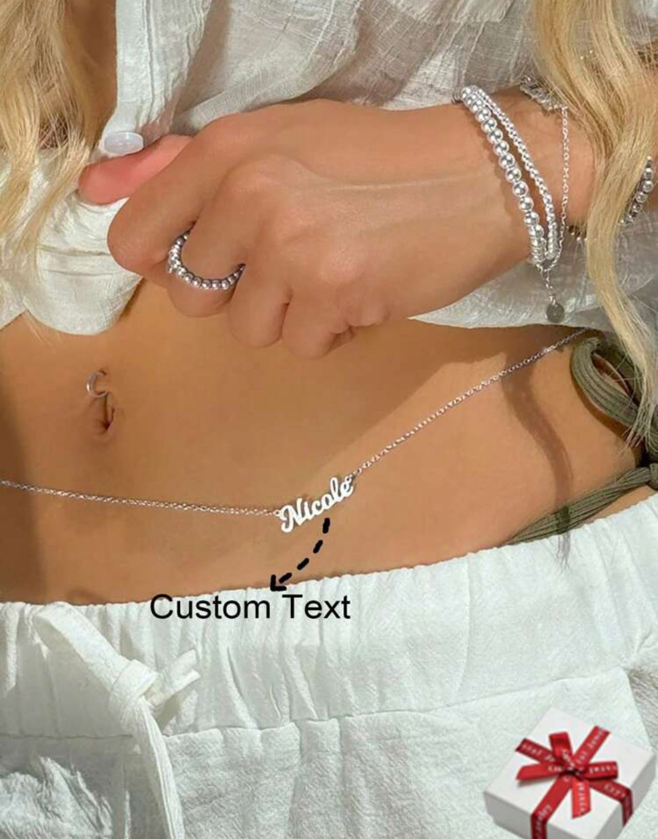 Chaîne de taille personnalisée