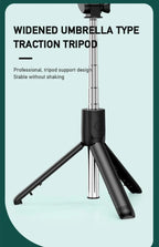 Bâton de Selfie sans fil pour téléphone portable avec trépied