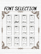 Ensemble de pinceaux de maquillage avec sac combo de nom personnalisé, parfait pour les cadeaux