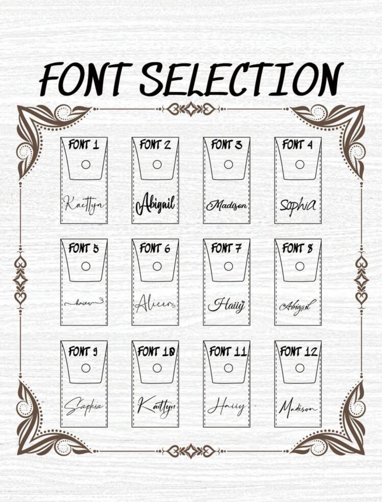 Ensemble de pinceaux de maquillage avec sac combo de nom personnalisé, parfait pour les cadeaux