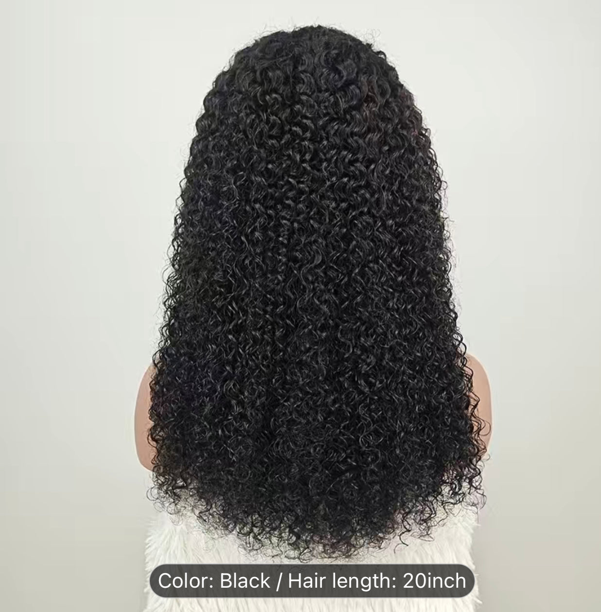 Perruque cheveux humain Kinky Curly / wig 200% 13*4 lace frontal transparente