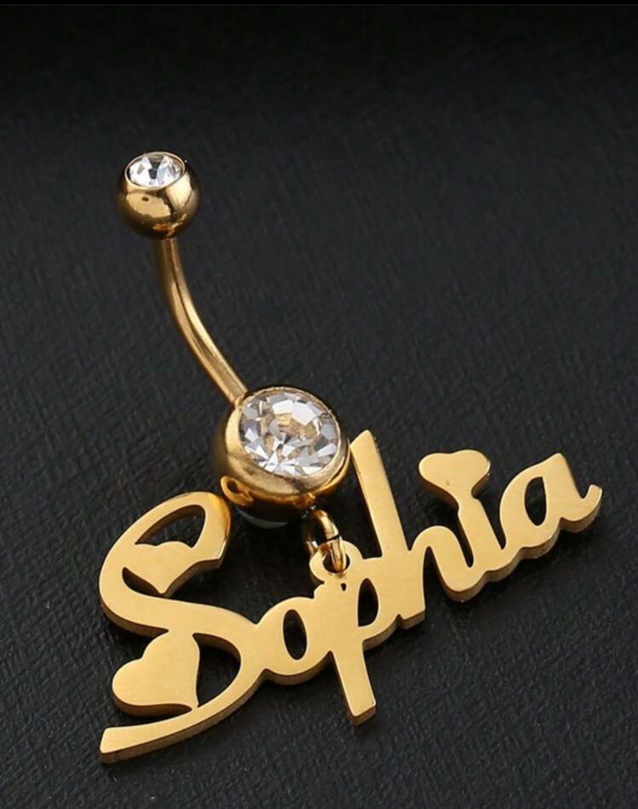 Piercing du nombril personnalisé