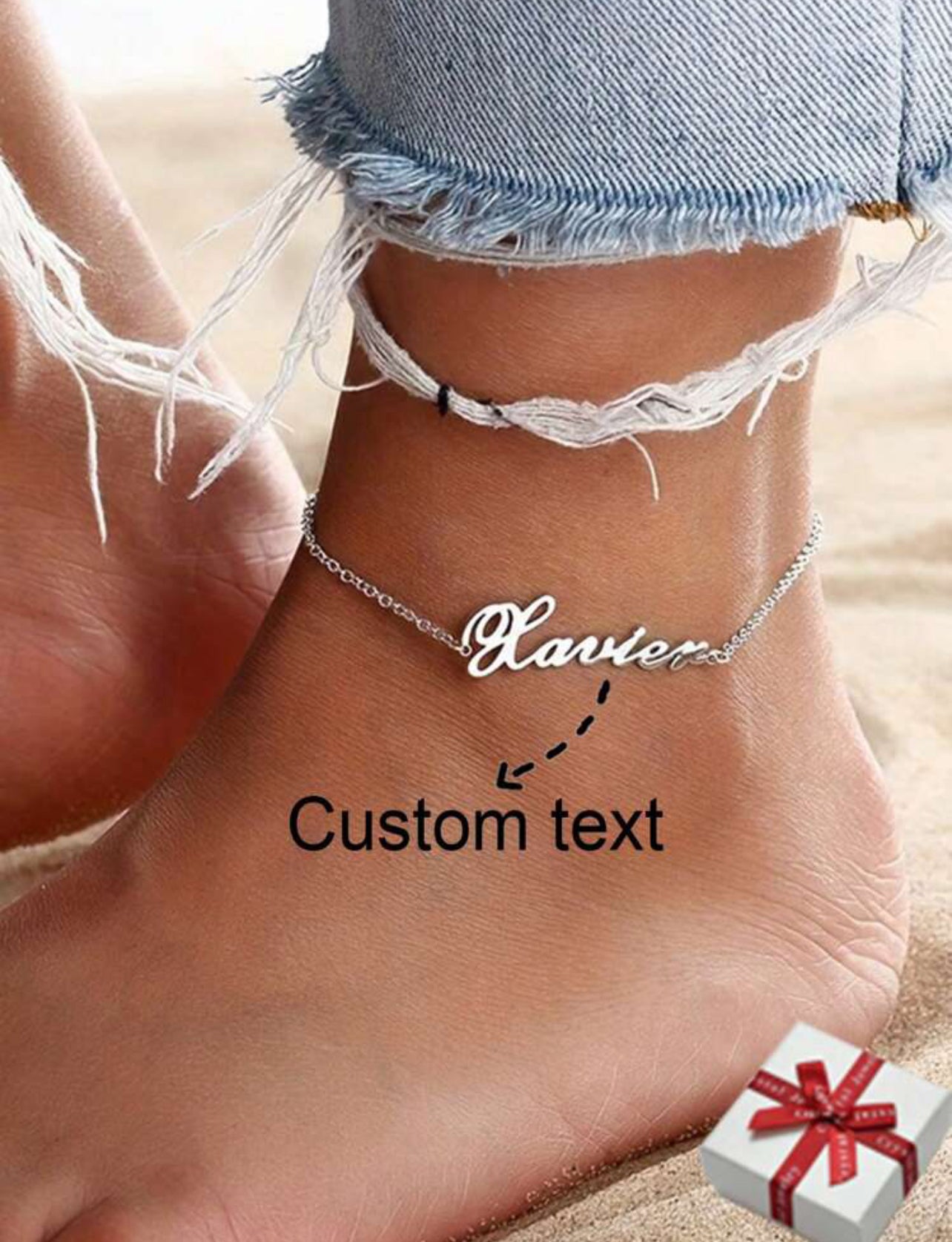 Chaîne de cheville personnalisée