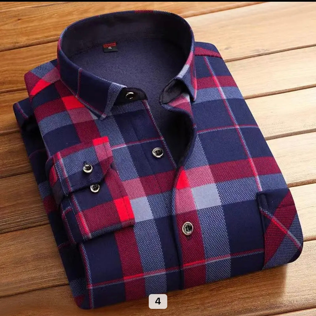 Men's Cotton Check Shirt
